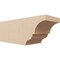 Ekena Millwork 6in. W x 6in. H x 16in. L Asheboro Woodgrain TimberThane Rafter Tail, Primed Tan RFTUR06X06X16ASHRCPR - alternate 1